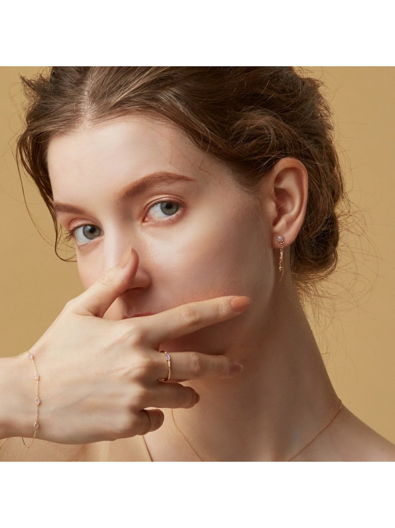 楽天市場】K10ピアスチャーム agete アガット アクセサリー・腕時計