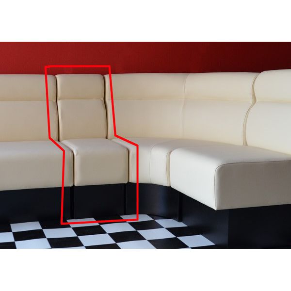 楽天市場】ルセラ Rusera ソファ 30cmソファー IV/BK ラウンジ