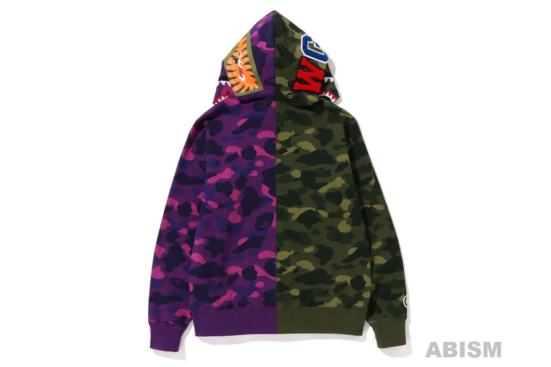 楽天市場】A BATHING APE(エイプ)COLOR CAMO SEPARATE SHARK FULL ZIP