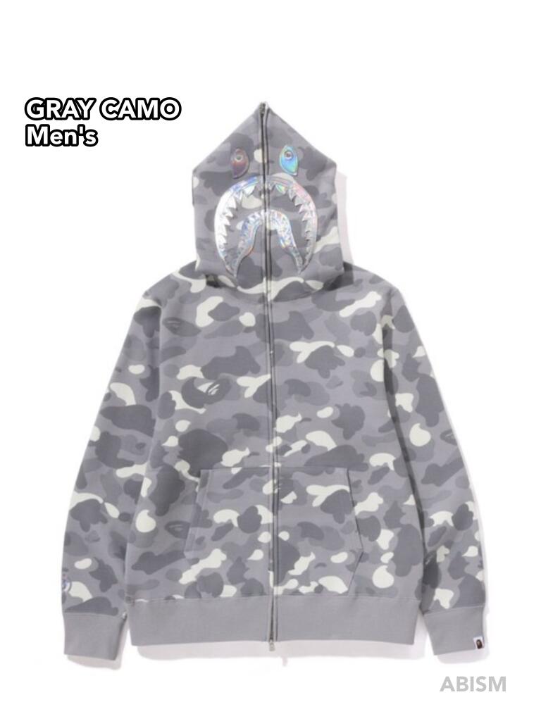 楽天市場】A BATHING APE(エイプ)CITY CAMO SHARK FULL ZIP HOODIE