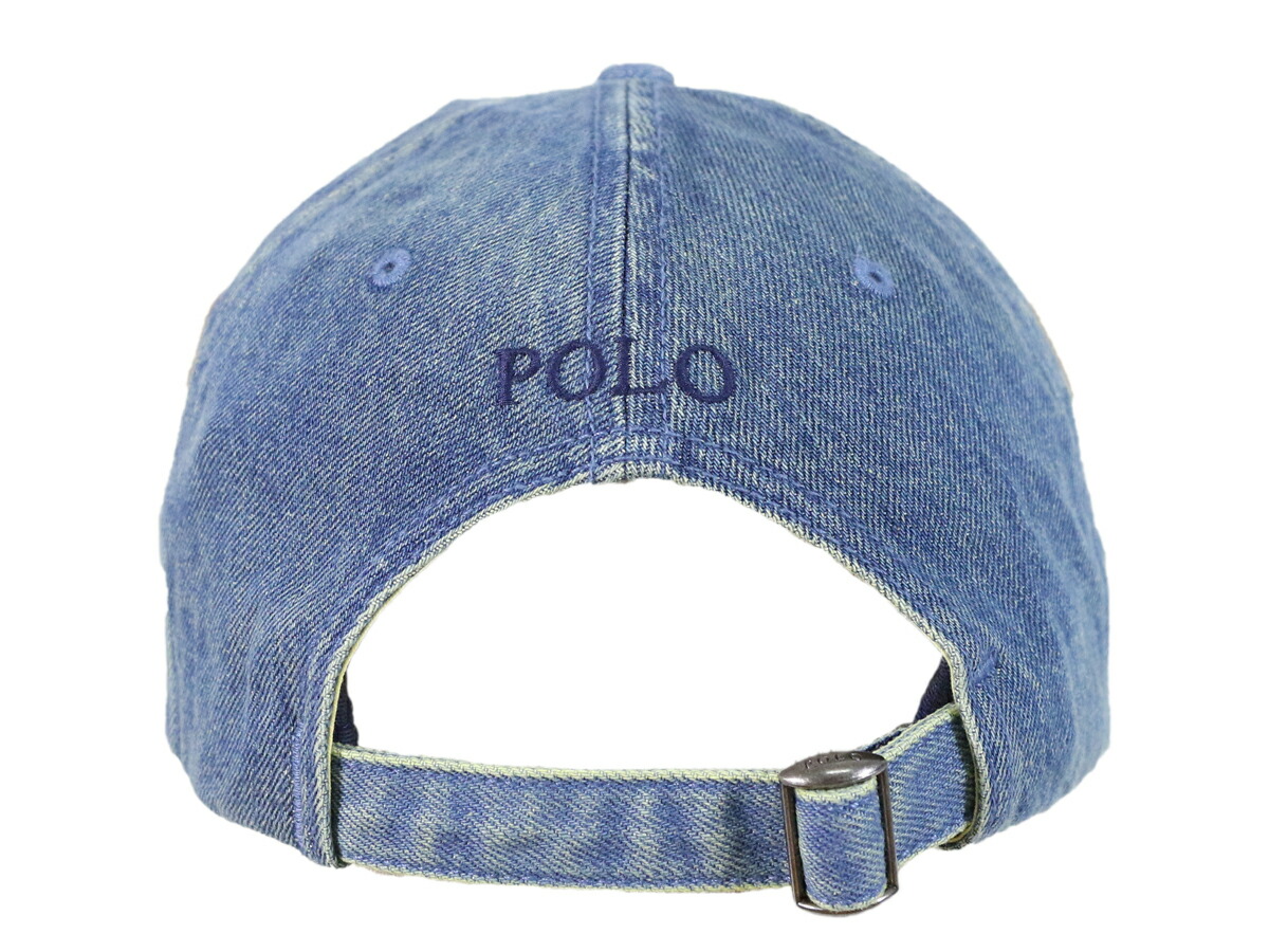 楽天市場】ポロ ラルフローレン デニム キャップ ワンポイント