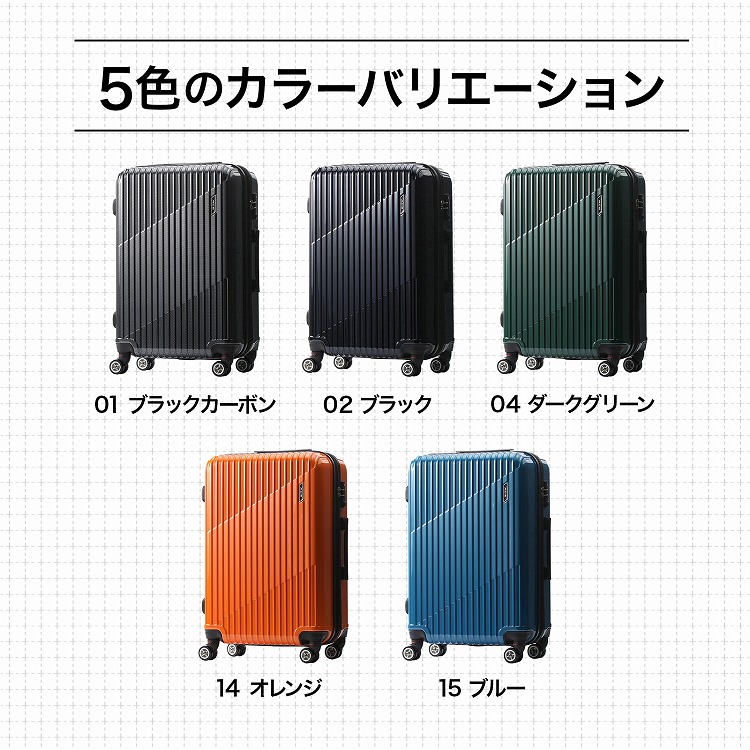楽天市場】【エース公式】 ACE クレスタ スーツケース キャリーケース