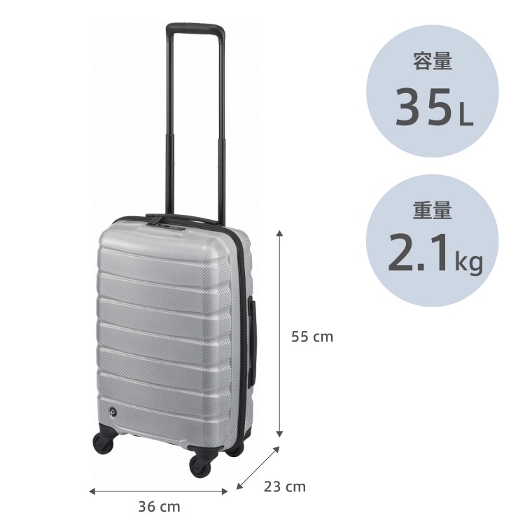 楽天市場】【エース公式】スーツケース ハードケース Proteca プロテカ