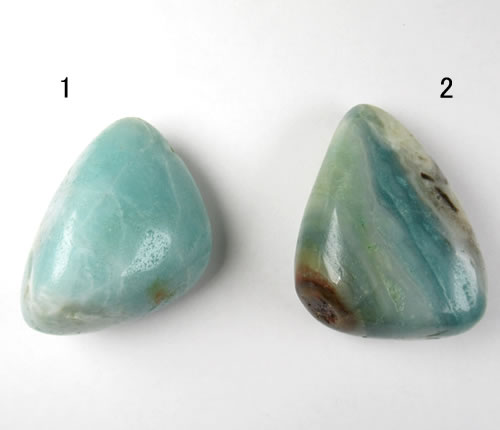 楽天市場】カリビアンブルーカルサイト大きめタンブル レムリアン