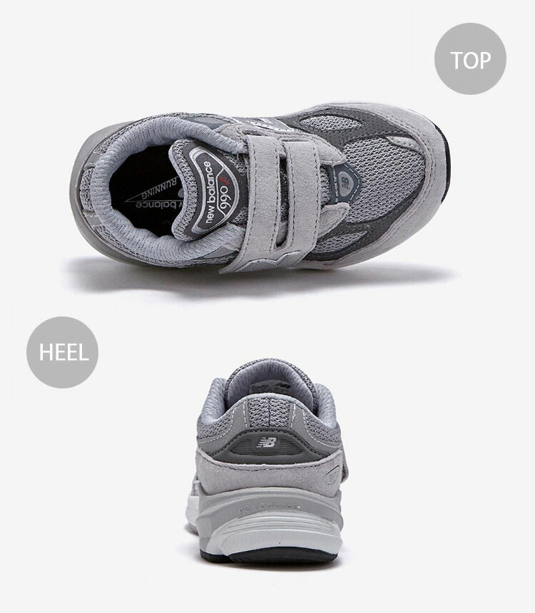 新品 New Balance 990A グレー ベルクロスニーカー 21cm New Balance