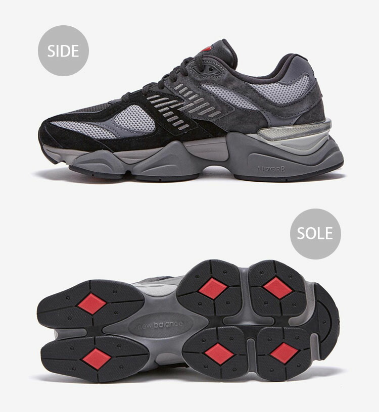 楽天市場】New Balance ニューバランス スニーカー U9060BLK BLACK