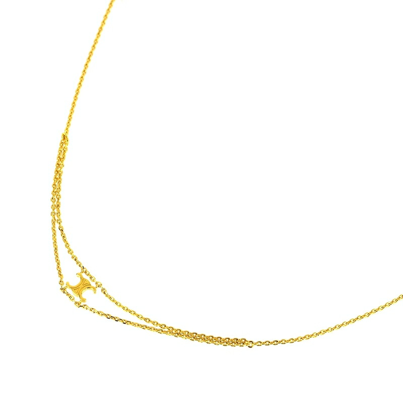 楽天市場】セリーヌ ネックレス レディース トリオンフサスペンダー