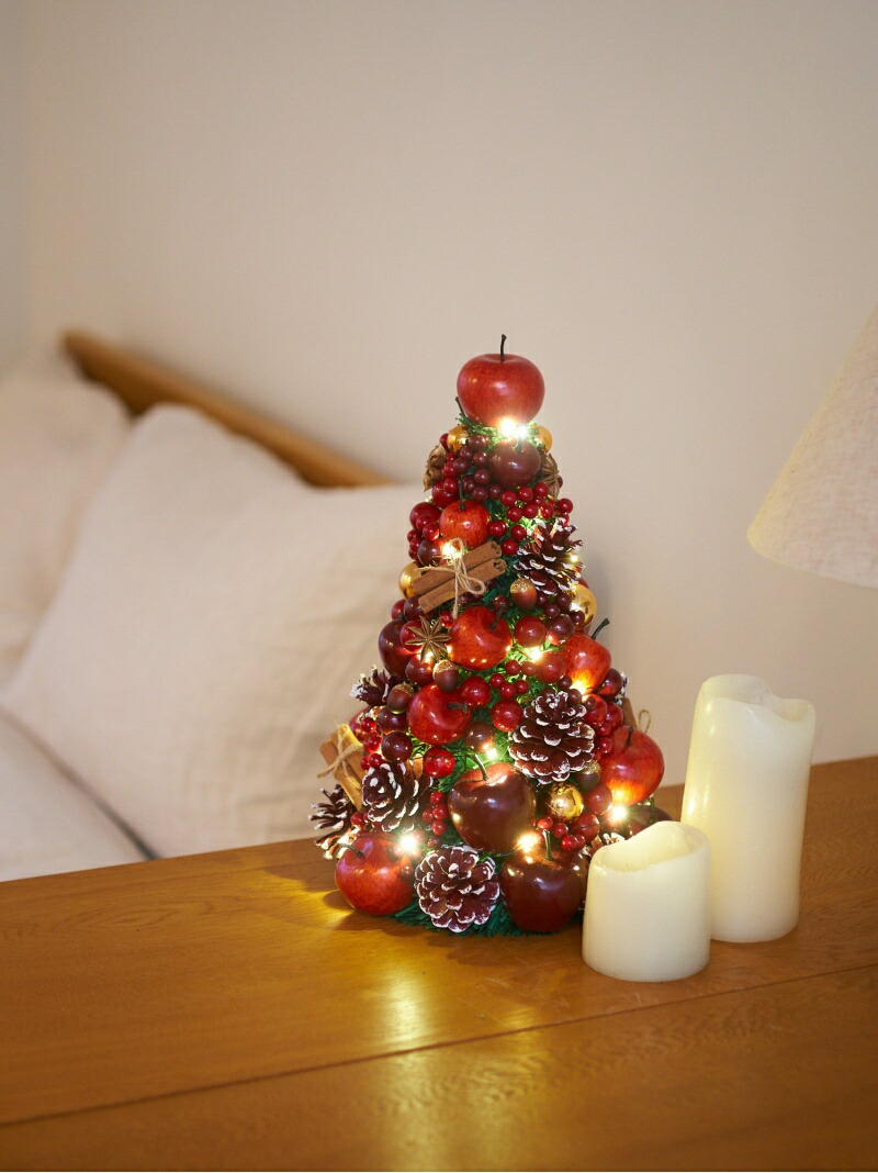 楽天市場】クリスマスツリーS/LEDライト付き Afternoon Tea LIVING