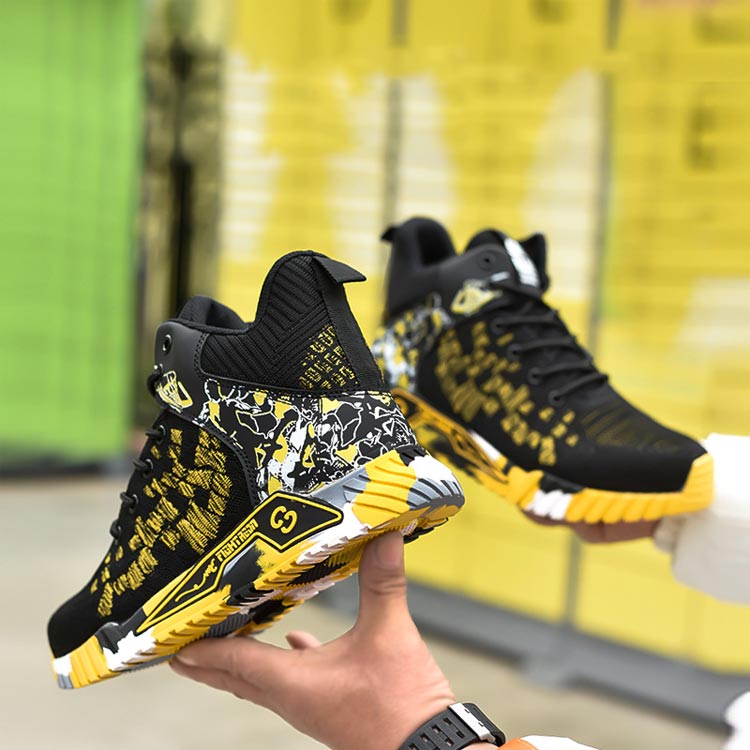 楽天市場】 スニーカー 作業用 通気 メンズ ハイカット 登山靴 23ー