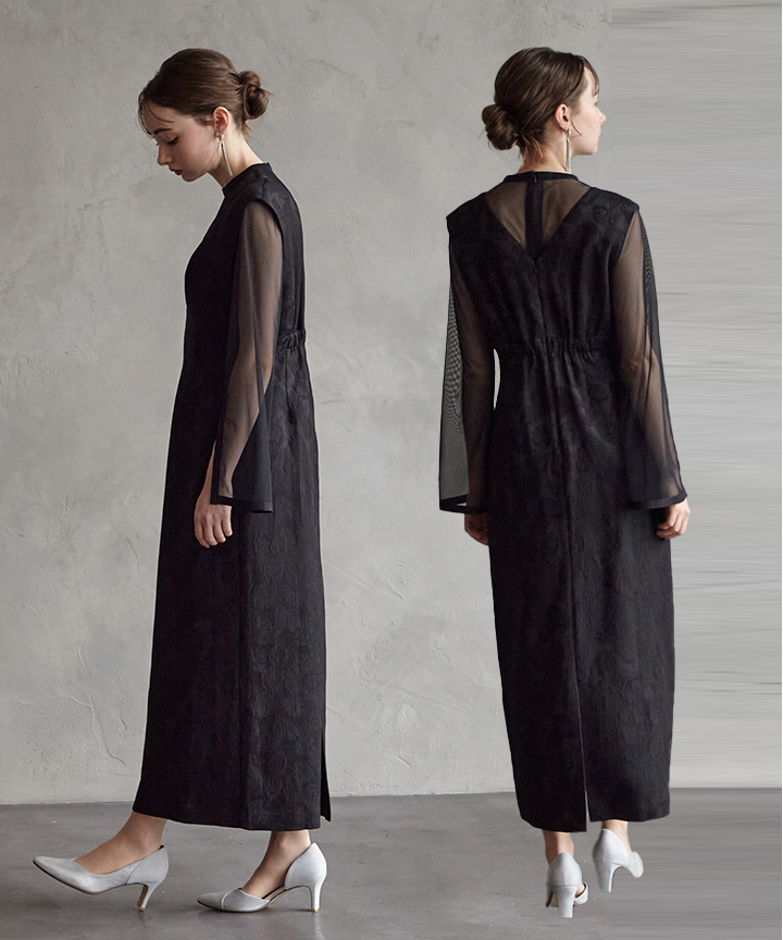 楽天市場】【10%OFFクーポン☆3/2 9:59まで】チュールブラウス付きジャ