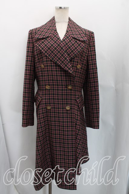 楽天市場】チェックコート（ブランドヴィヴィアン・ウエストウッド