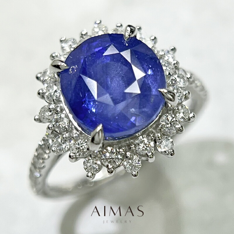 楽天市場】【ｾｰﾙ】スリランカ産コーンフラワーブルーサファイア 5.83ct