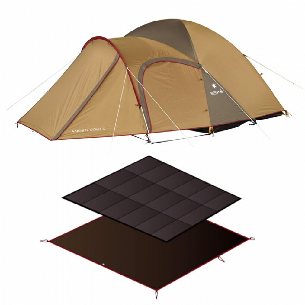 楽天市場】スノーピーク アメニティドームS 専用マットシート FK-319