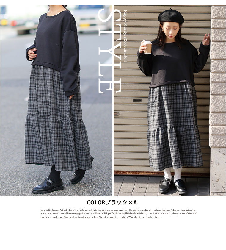 楽天市場】大きいサイズ レディース ワンピース | ストンと着られる