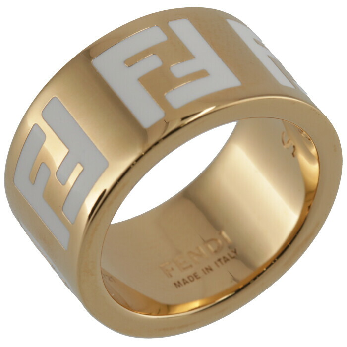 楽天市場】フェンディ FENDI リング FFロゴ 指輪 レディース ホワイト