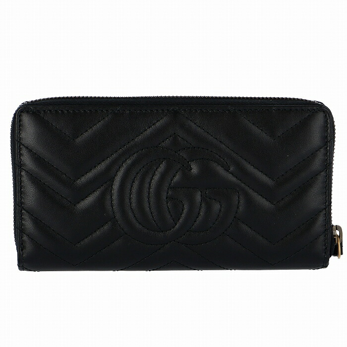 楽天市場】グッチ GUCCI 財布 GGマーモント 長財布 ジップラウンド