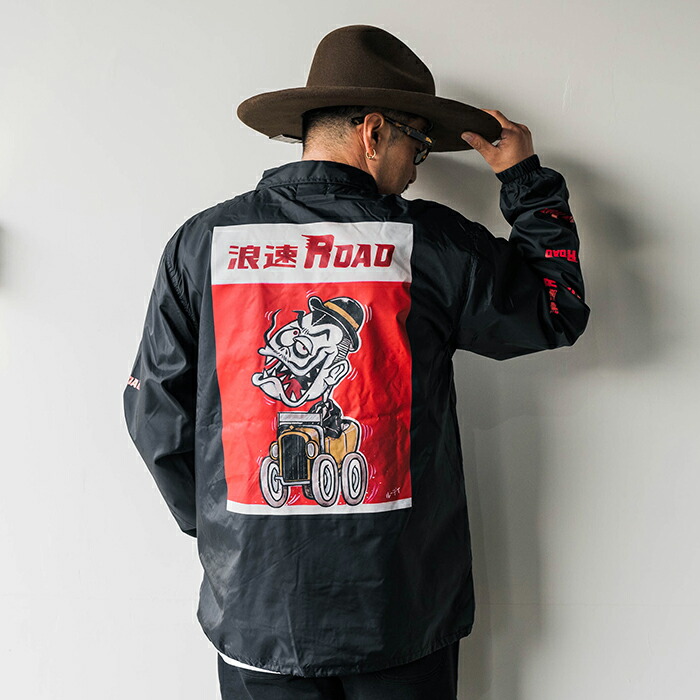 楽天市場】NASTOYS ナストイズ / 「浪速ROAD COACH JACKET / BLACK