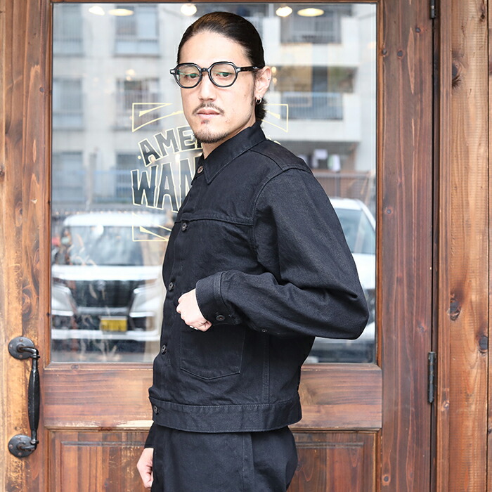 楽天市場】BLACK SIGN ブラックサイン / 「15oz Black Denim Pleats