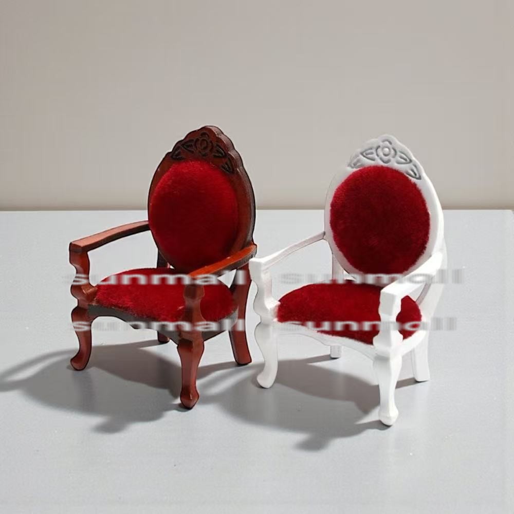 楽天市場】90000178【1点販売】【選べる2色】ミニチュアチェア 赤座面