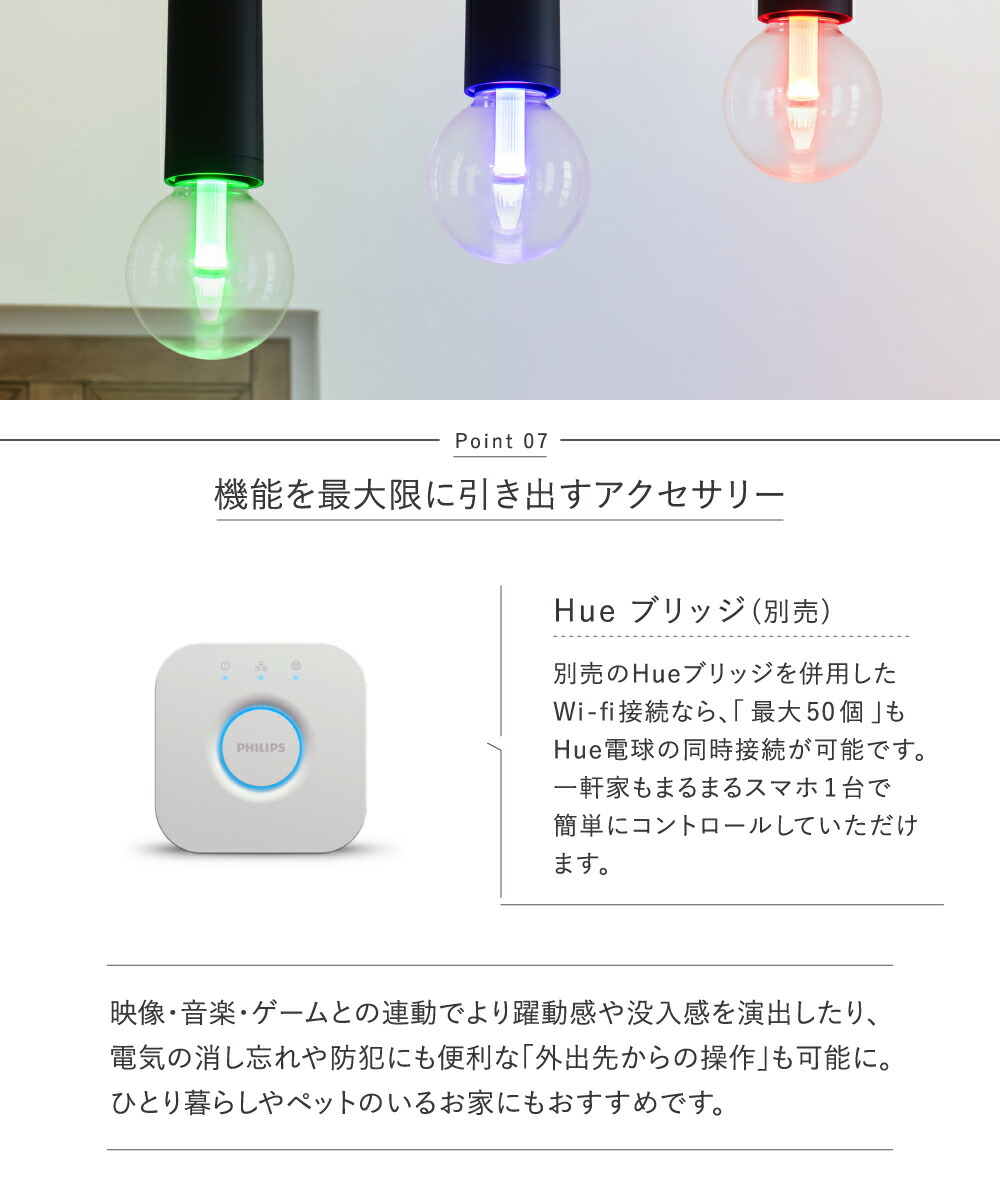 楽天市場】【Philips Hue】 LED電球 スマートライト LED 電球 E26 6.5W