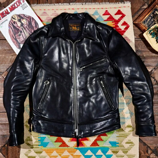 楽天市場】少量生産 革ジャン本革 馬革 ホースハイドメンズ レザー