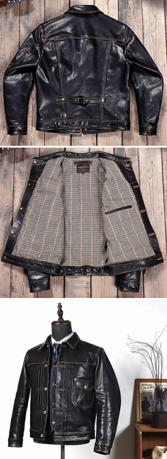 楽天市場】革ジャン 本革 牛革 カーフスキンメンズ/レザージャケットG