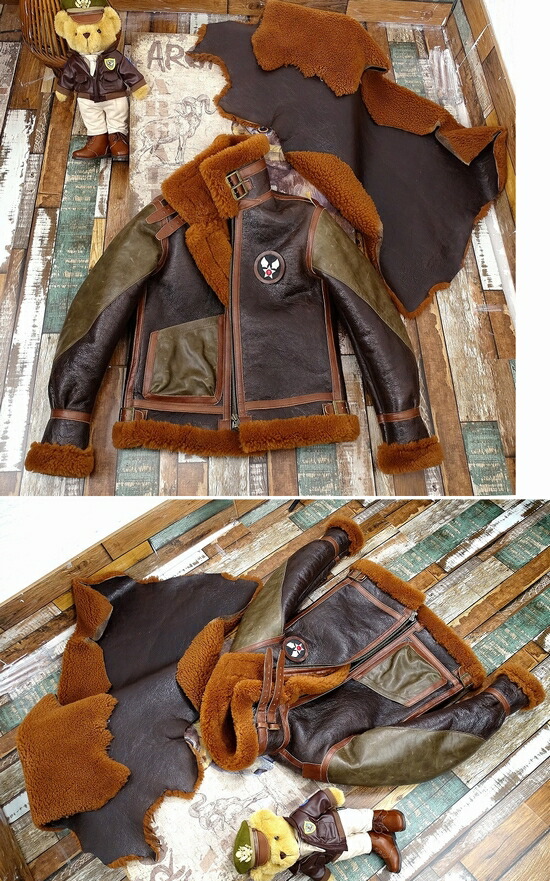 楽天市場】レザージャケット 革ジャンメンズ ミリタリージャケット本革