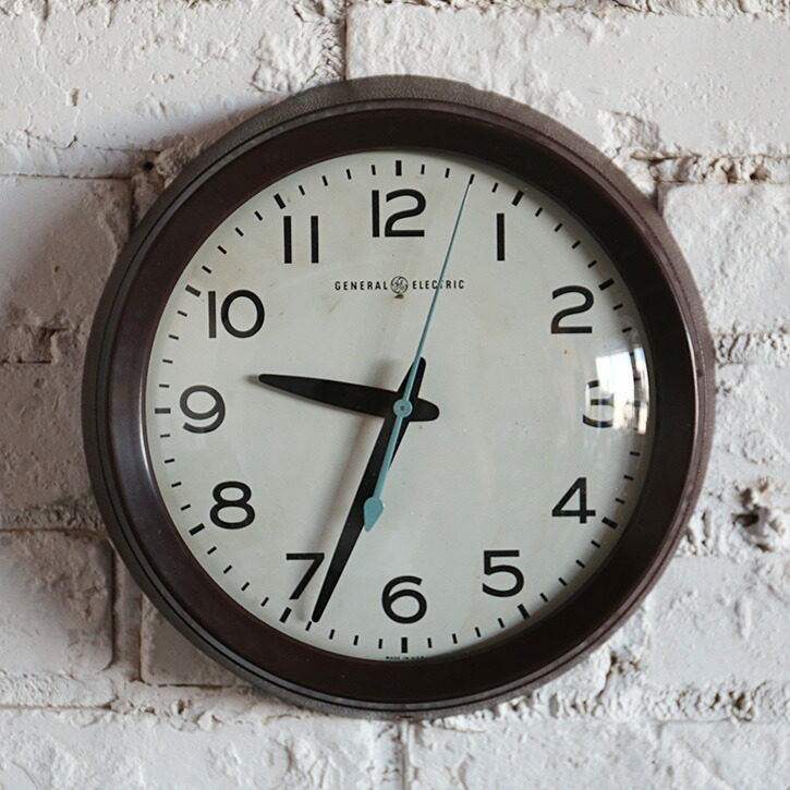 楽天市場】【中古】 時計 General Electric スクールクロック ゼネラル