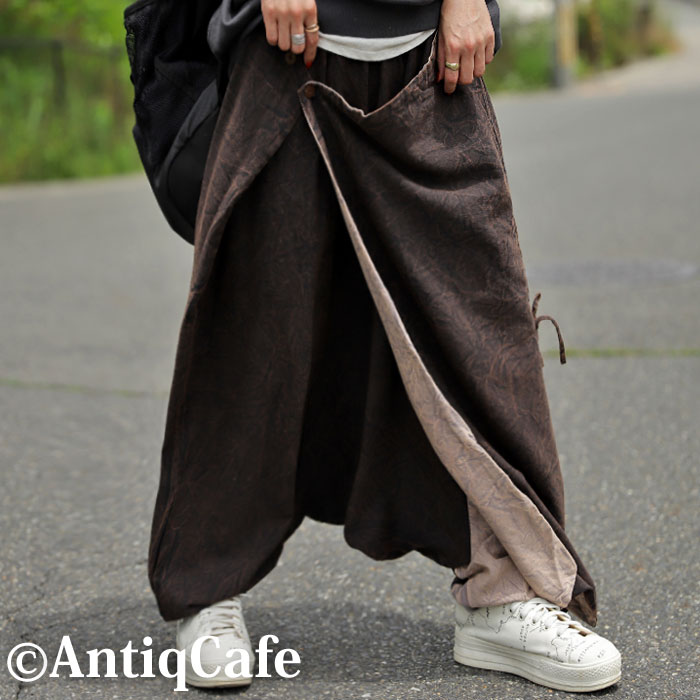 楽天市場】変形 サルエルパンツ（レディースファッション）の通販