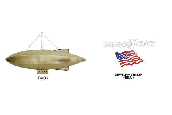 楽天市場】【アメリカン雑貨】【GOOD YEAR】IRON ZEPPELIN【ブラウン
