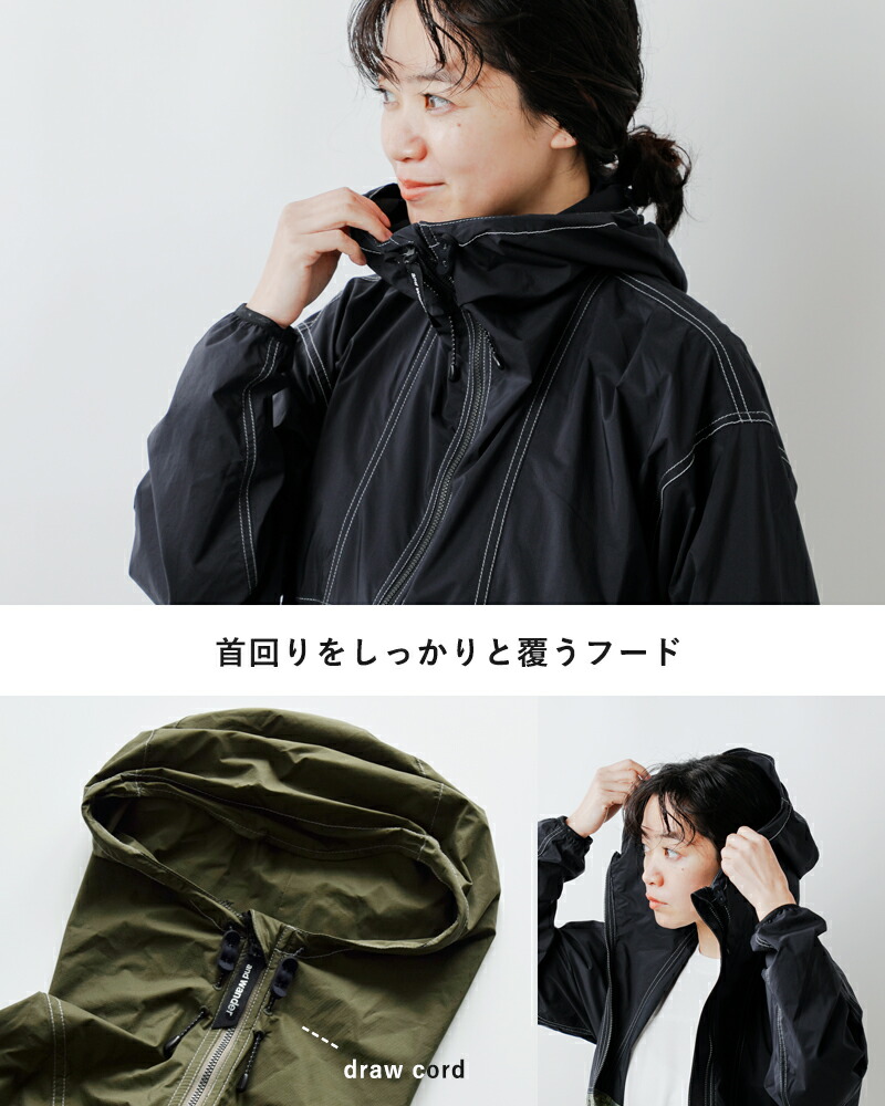 楽天市場】and wander アンドワンダー 耐久撥水 PERTEX プリント