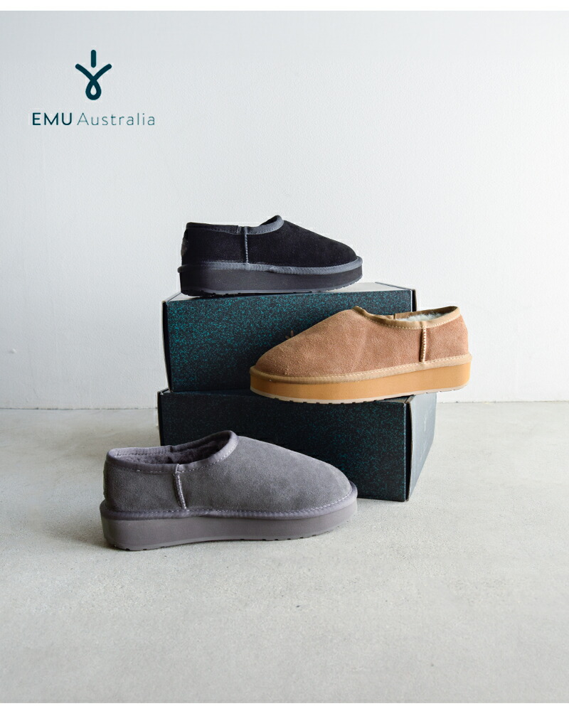 楽天市場】EMU Australia エミュオーストラリア カウレザー メリノ