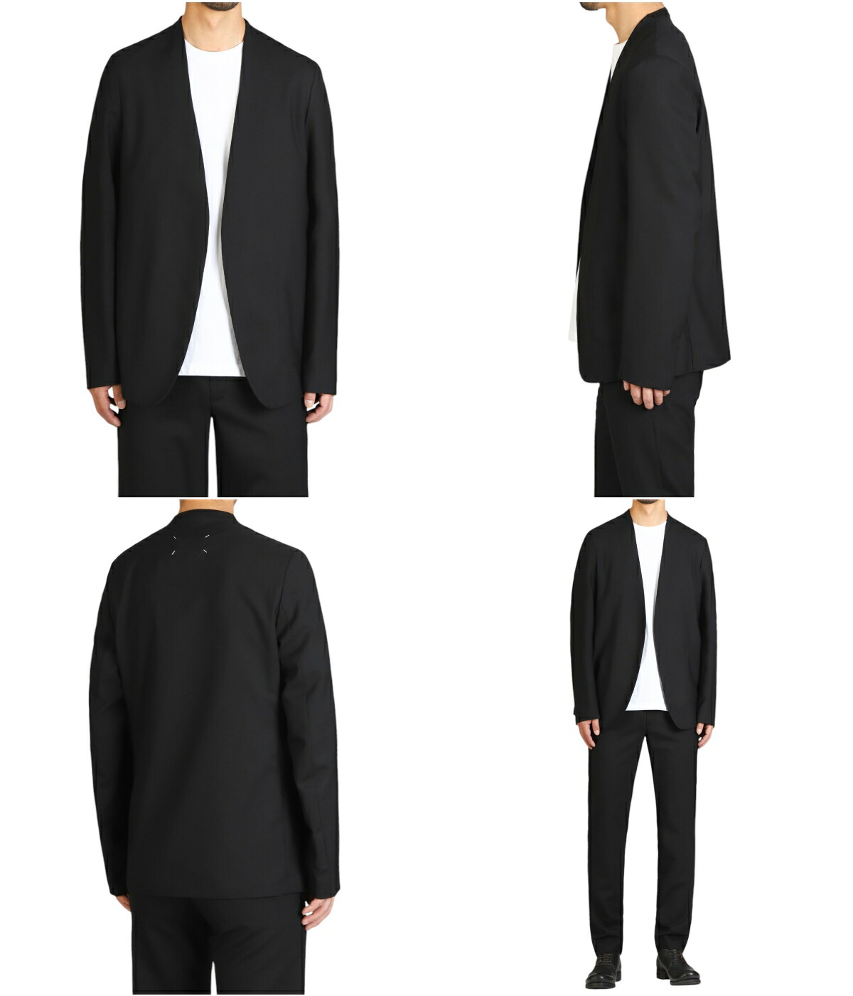 楽天市場】[送料無料]Maison Margiela : NO COLLAR JACKET : S50BN0447