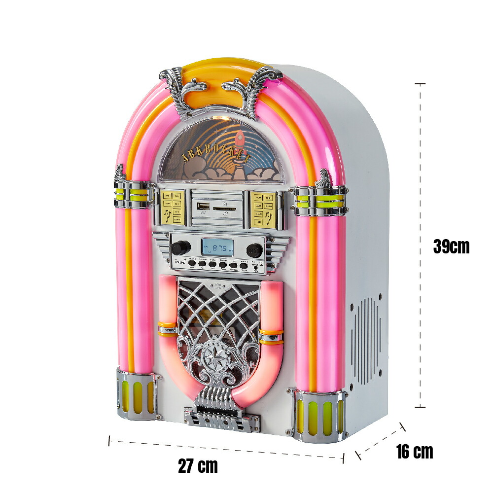 楽天市場】送料無料 アークロケット アテナ ミニ ジュークボックス
