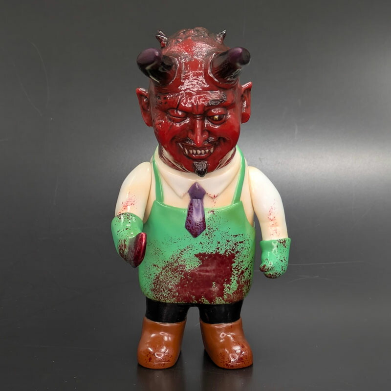 キムラトイ HEAD SWAP アニマル蓄光 🏞️カワウソ(蓄光)🏞️ 墓場の画廊に、【キムラトイ】から蓄光仕様の