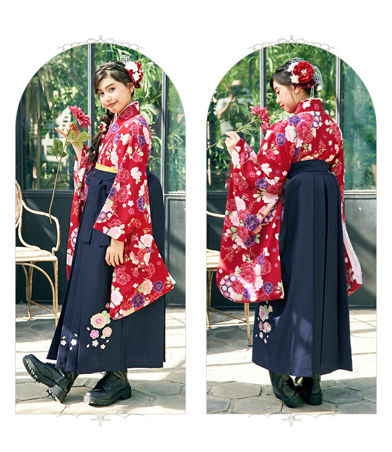 楽天市場】【3分動画で簡単着付け】袴セット ジュニア 小学生 卒業式