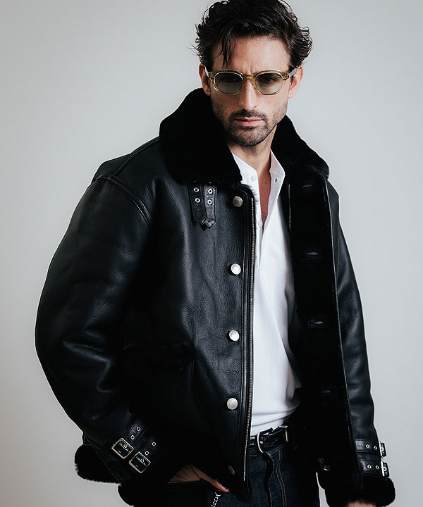 楽天市場】CRIMIE クライミー MOUTON LEATHER JACKET ジャケット