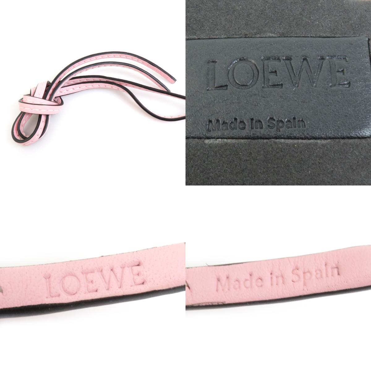 楽天市場】ロエベ LOEWE チャーム タコ ウレタン/レザー ボルドー