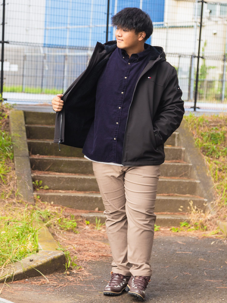 楽天市場】アウター メンズ 大きいサイズ ボアジャケット ショート