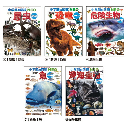 楽天市場】小学館の図鑑NEO (5)魚NEOｻｶﾅ【小学館】 : ブングアール