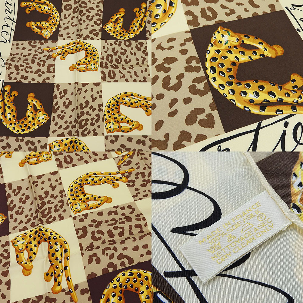 楽天市場】【中古】カルティエ マスト ドゥ スカーフ シルク100