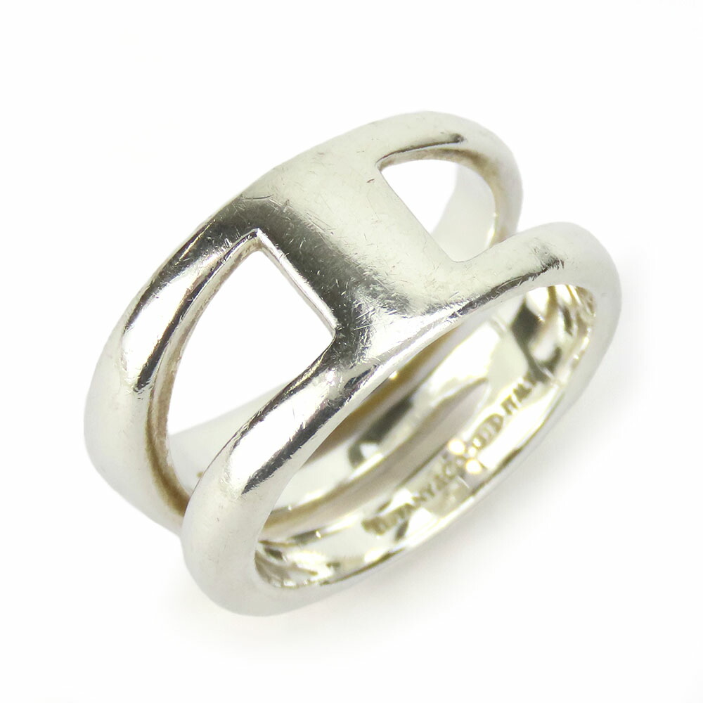 楽天市場】【中古】 ティファニー リング・指輪 ダイアゴナル シルバー