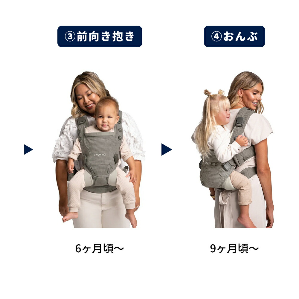 楽天市場】【レビュー特典付き】 ヌナ 抱っこ紐 カドル クリック 正規