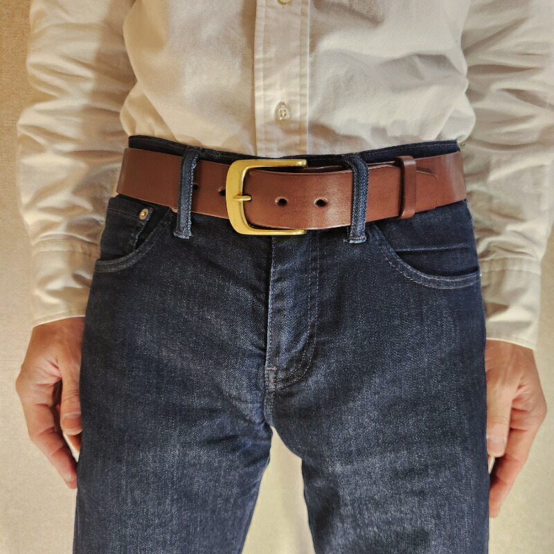 楽天市場】45mm幅バックル取り付け用 3.8mm厚 ダークブラウン 焦げ茶