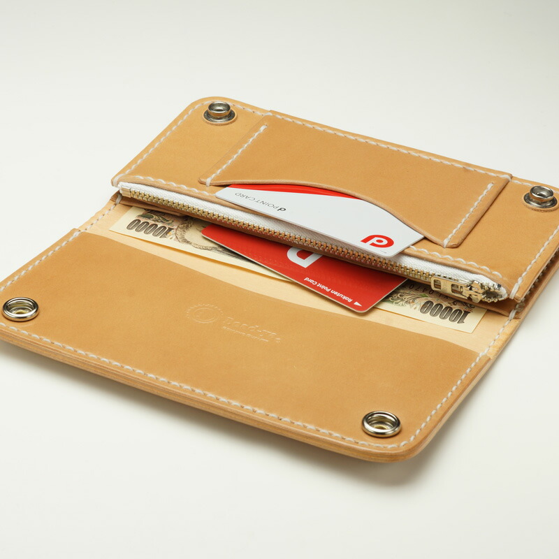 楽天市場】トラッカーズウォレット コードバン TYPE II きなり【長財布