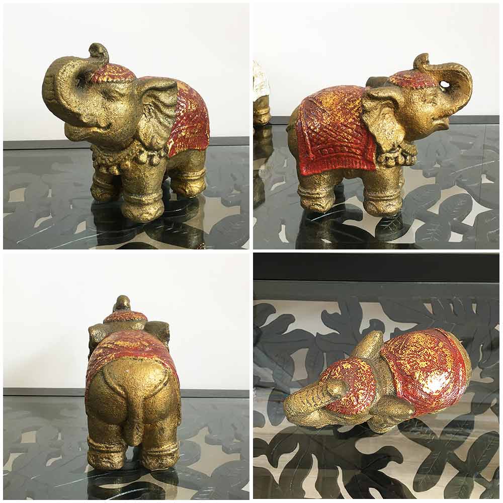 楽天市場】象 ゾウ 置物 象の置き物 ゾウのオブジェ 3色 ゴールド