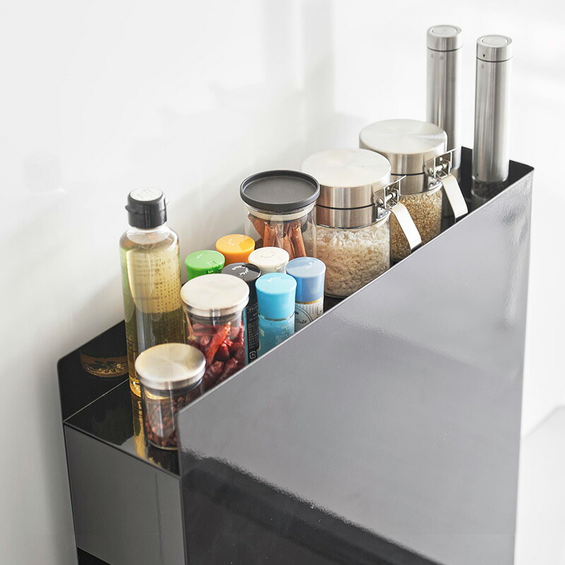 楽天市場】《 山崎実業 隠せる調味料ラック タワー 2段 》 tower 調味