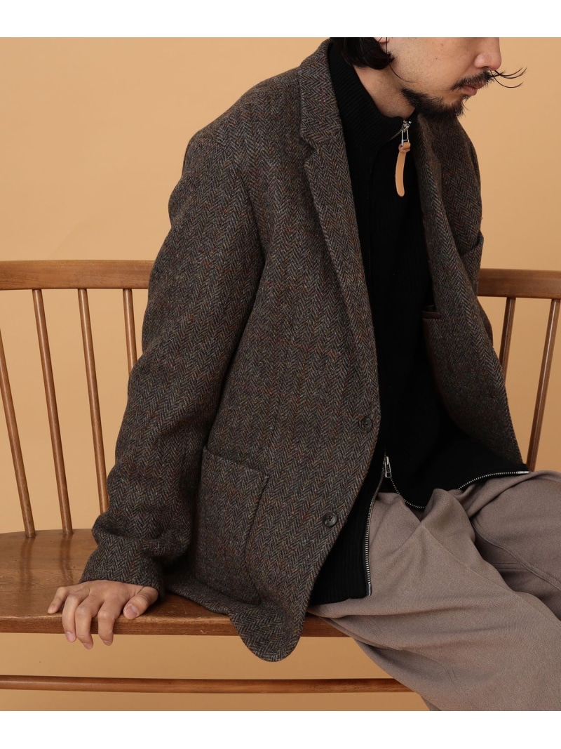 楽天市場】【SALE／50%OFF】『essential』 ハリスツイード テーラード