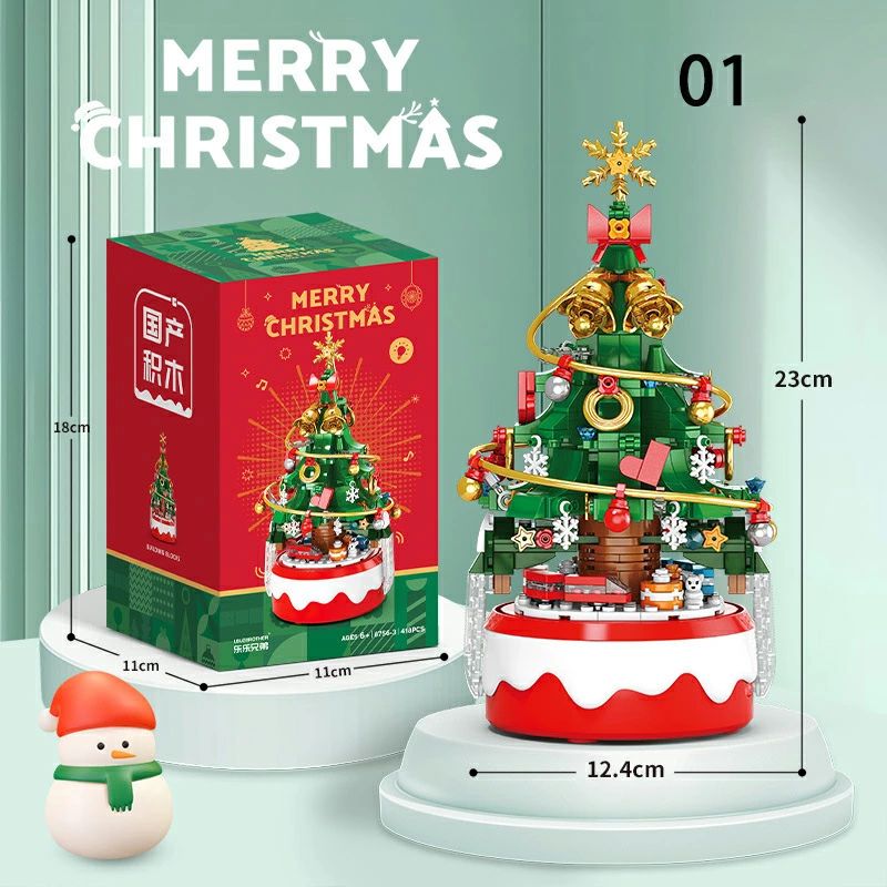 楽天市場】サンタクロース オルゴール クリスマスツリー おもちゃ 玩具