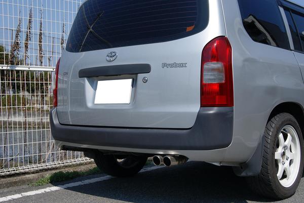 楽天市場】プロボックス NCP51V NCP50オールステンマフラー オーバルW